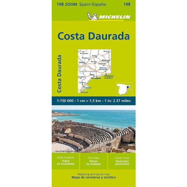 MICHELIN COSTA DAURADA - Straßenkarte Ansicht 1