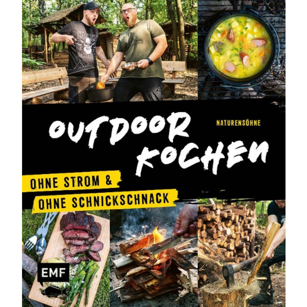 OUTDOOR KOCHEN - OHNE STROM UND OHNE SCHNICKSCHNACK - Kochbuch Ansicht 1