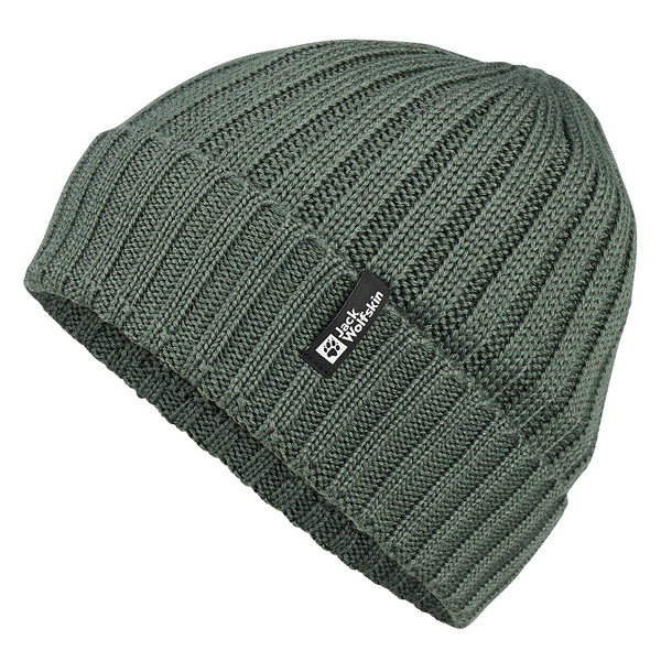 RIB KNIT BEANIE Unisex - Mütze-SLATE GREEN