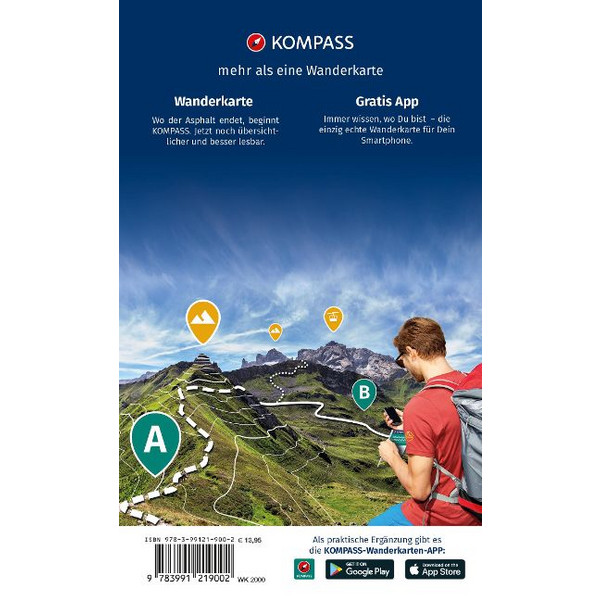 KOMPASS WANDERKARTEN-SET 2000 BÖHMERWALD, SUMAVA (2 KARTEN) Ansicht 2
