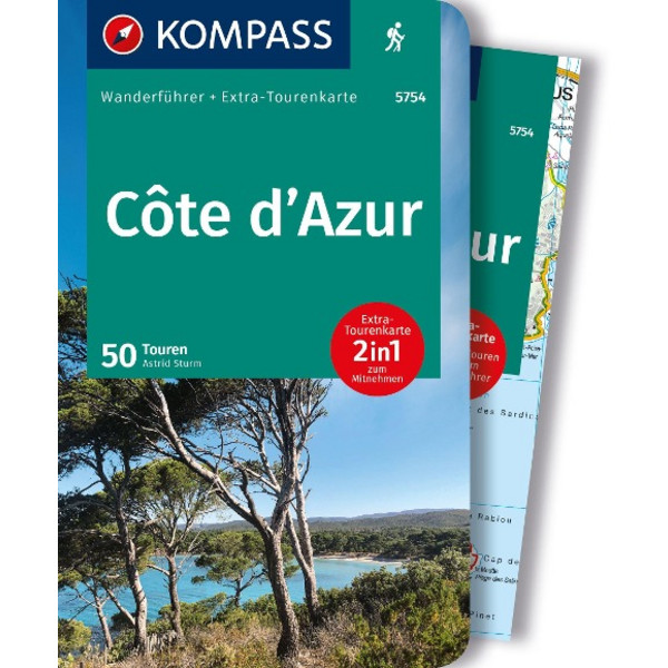KOMPASS WANDERFÜHRER CÔTE D'AZUR Ansicht 1