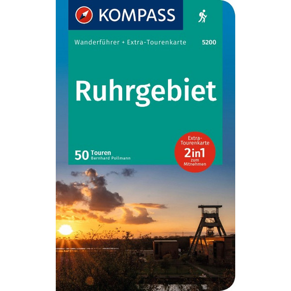 KOMPASS WANDERFÜHRER RUHRGEBIET, 50 TOUREN Ansicht 1