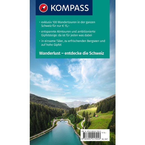KOMPASS WANDERLUST SCHWEIZ - Wanderführer Ansicht 2