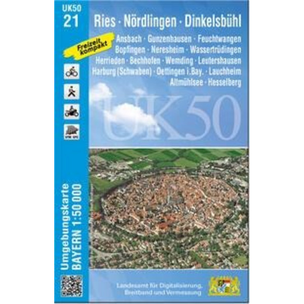 UK50-21 RIES, NÖRDLINGEN, DINKELSBÜHL Ansicht 1
