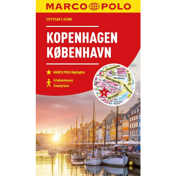 MARCO POLO CITYPLAN KOPENHAGEN 1:12.000 - Stadtplan Ansicht 1
