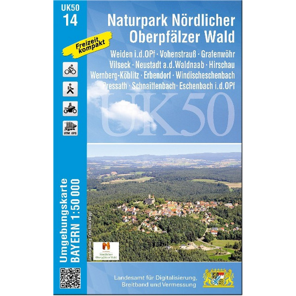 UK50-14 NATURPARK NÖRDLICHER OBERPFÄLZER WALD Ansicht 1