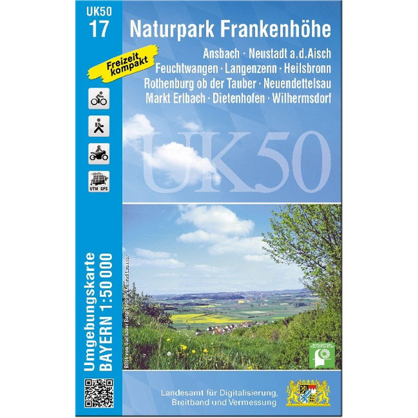 UK50-17 NATURPARK FRANKENHÖHE Ansicht 1