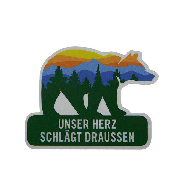 REFLECTIVE Berlin REFLECTIVE BÄR HERZ SCHLÄGT DRAUßEN - Fahrradzubehör Ansicht 1