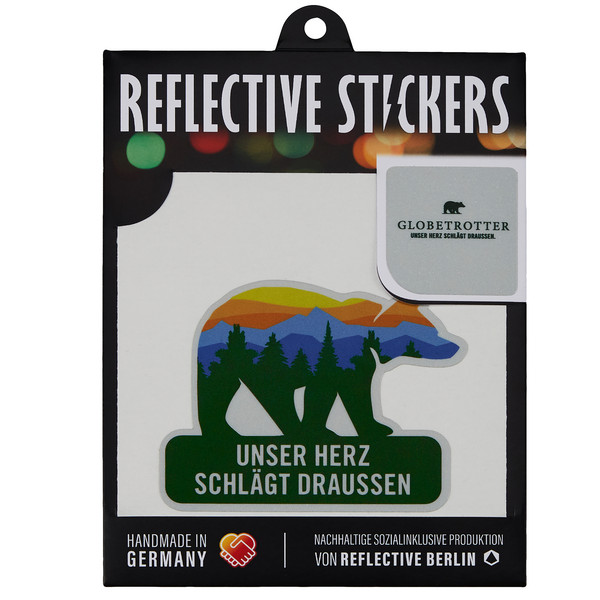 REFLECTIVE Berlin REFLECTIVE BÄR HERZ SCHLÄGT DRAUßEN - Fahrradzubehör Ansicht 2
