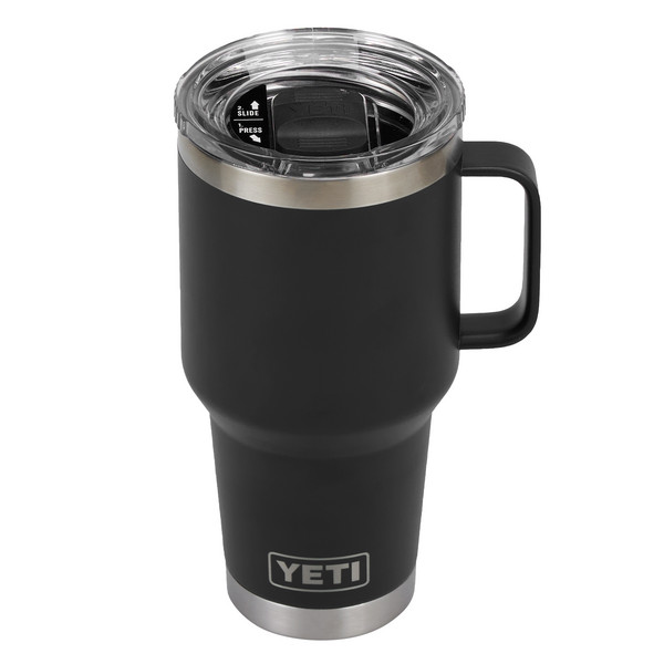 RAMBLER 20 OZ TRAVEL MUG - Thermobecher-BLACK