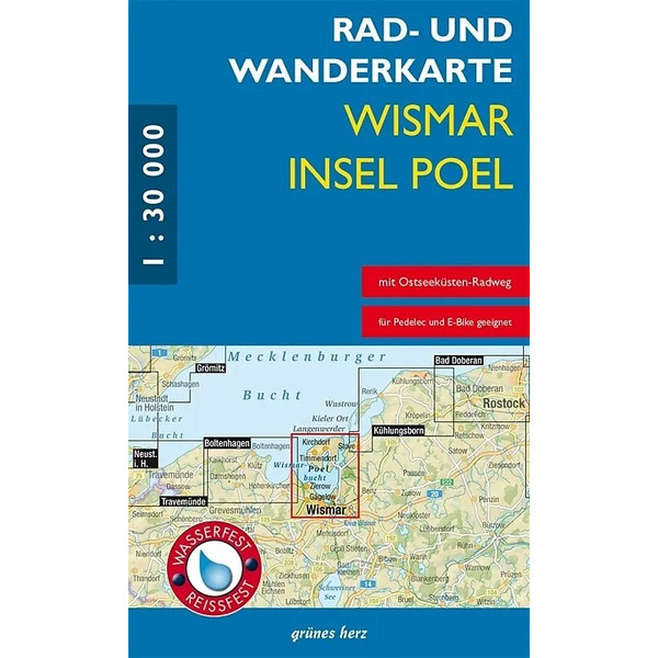 RAD- UND WANDERKARTE WISMAR, INSEL POEL Ansicht 1