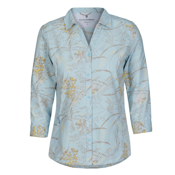 EXPEDITION PRO 3/4 SLEEVE Damen - Outdoor Bluse-SKYWAY MEADOW PT