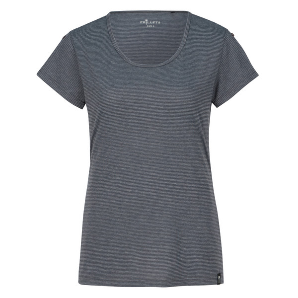 MOHOLT T-SHIRT Damen - T-Shirt-SMOKED PEAR/EBONY STRIPED