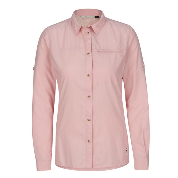 OTHRYS L/S SHIRT Damen - Outdoor Bluse-SILVER PINK