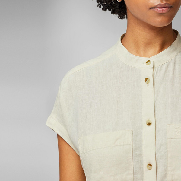 Fjällräven ÖVIK HEMP SHIRT SS W Damen - Outdoor Bluse Ansicht 10