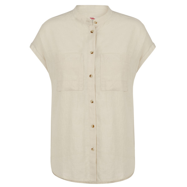 Fjällräven ÖVIK HEMP SHIRT SS W Damen - Outdoor Bluse Ansicht 1