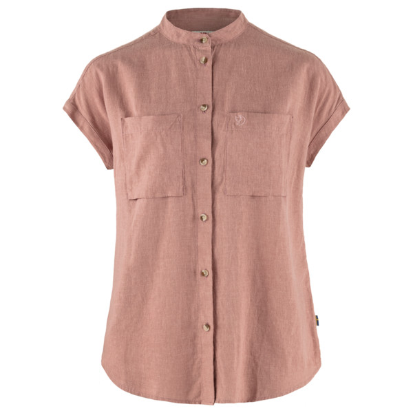 ÖVIK HEMP SHIRT SS W Damen - Outdoor Bluse-DUSTY ROSE