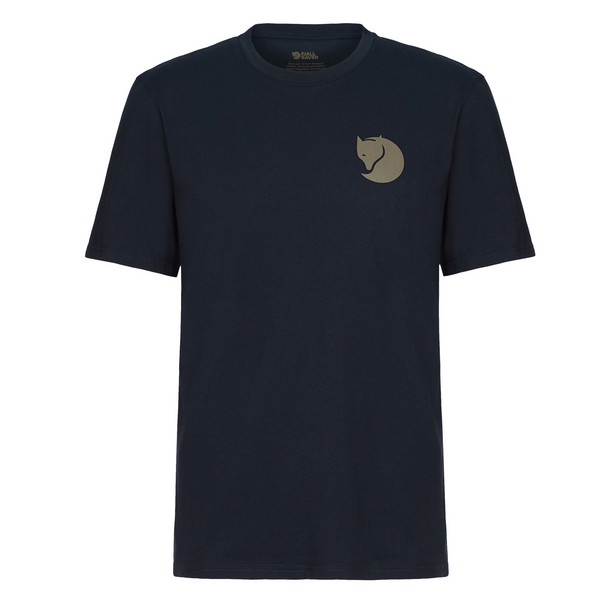 WALK WITH NATURE T-SHIRT M Herren - T-Shirt-DARK NAVY