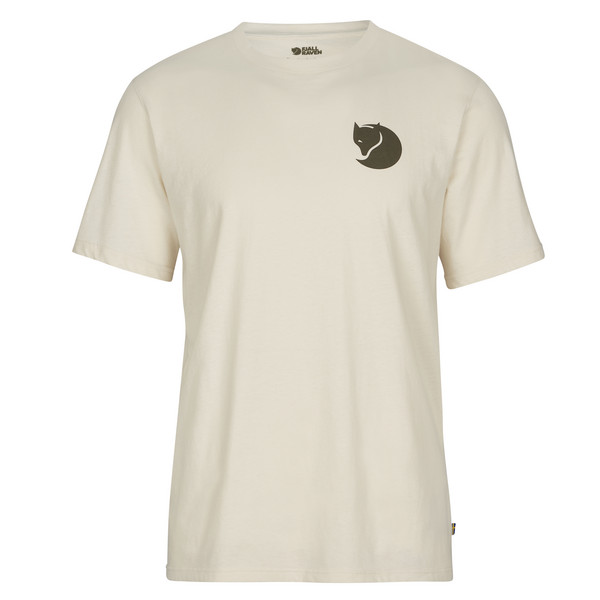 WALK WITH NATURE T-SHIRT M Herren - T-Shirt-CHALK WHITE