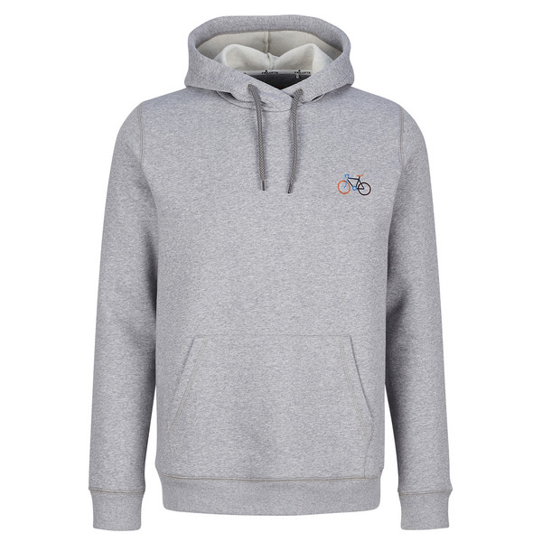 OMAUI EMBROIDERED HOODY Herren - Hoodie-SMOKED PEARL TINY BIKE