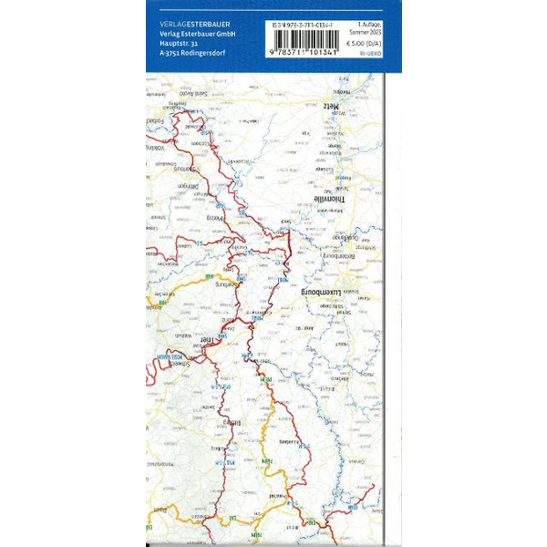 RADFERNWEGE DEUTSCHLAND - Fahrradkarte Ansicht 2
