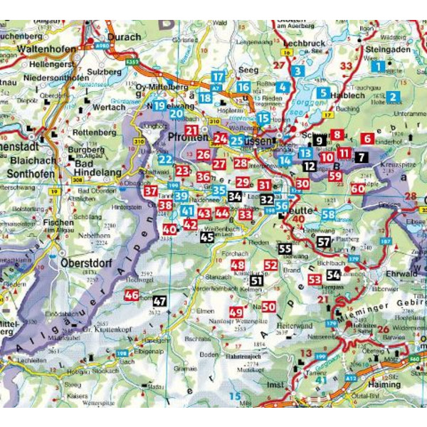 ALLGÄU 2 - OSTALLGÄU - Wanderführer Ansicht 2