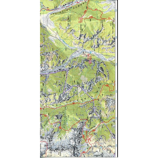 TABACCO WANDERN DOLOMITI CADORE 1:25000 Ansicht 2