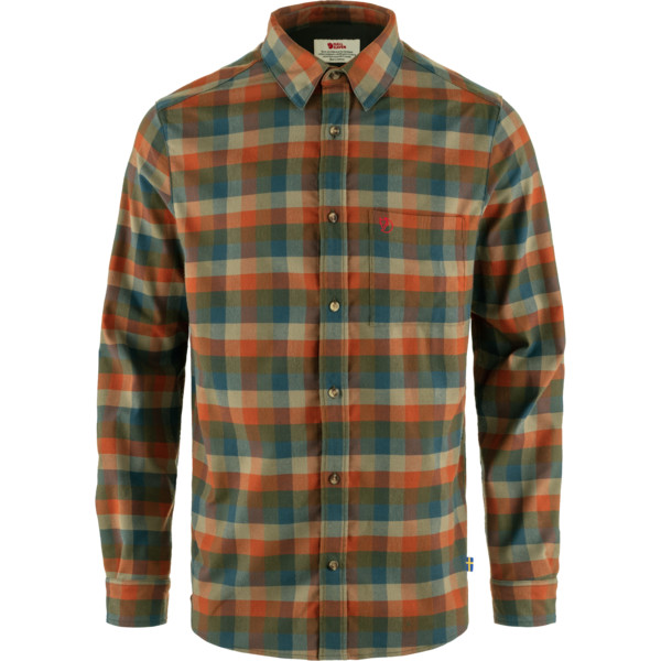 Fjällräven LAPPLAND STRETCH FLANNEL SHIRT M Herren - Flanellhemd Ansicht 1