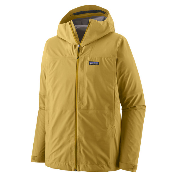 M'S BOULDER FORK RAIN JACKET Herren - Hardshelljacke-LYNX TAN