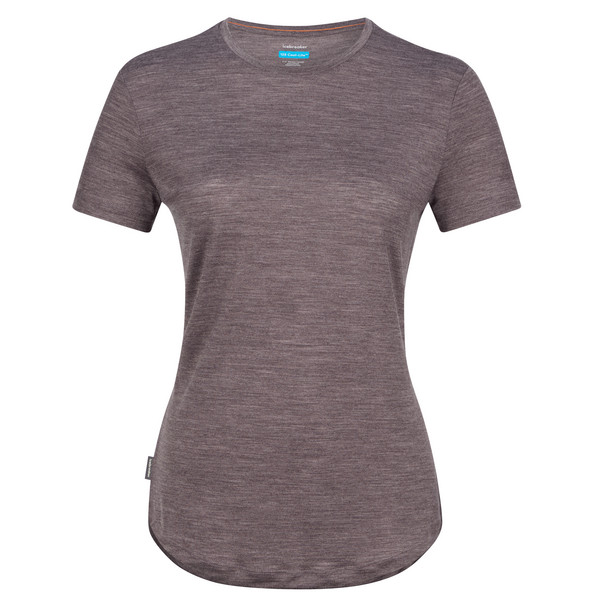 WOMEN MERINO BLEND 125 COOL-LITE SPHERE SS TEE Damen - T-Shirt-BITTERSWEET HTHR