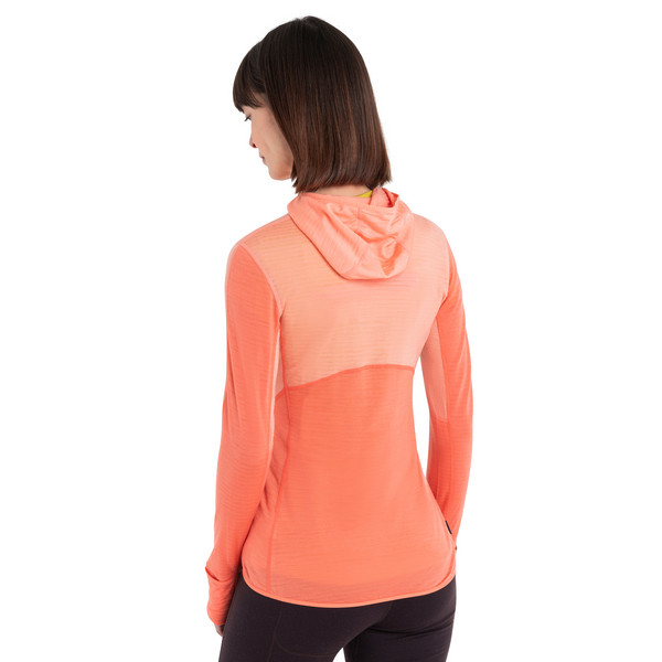 Icebreaker W MERINO 200 REALFLEECE DESCENDER LS ZIP HOODIE Damen - Fleecejacke Ansicht 6