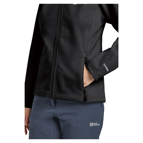 Jack Wolfskin BORNBERG HOODY W Damen - Softshelljacke Ansicht 6
