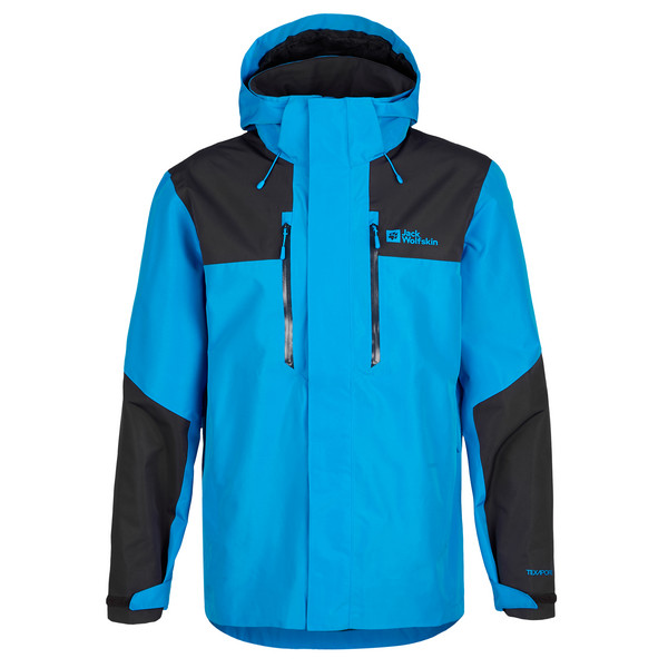 JASPER 2L JKT M Herren - Regenjacke-AURORA BLUE