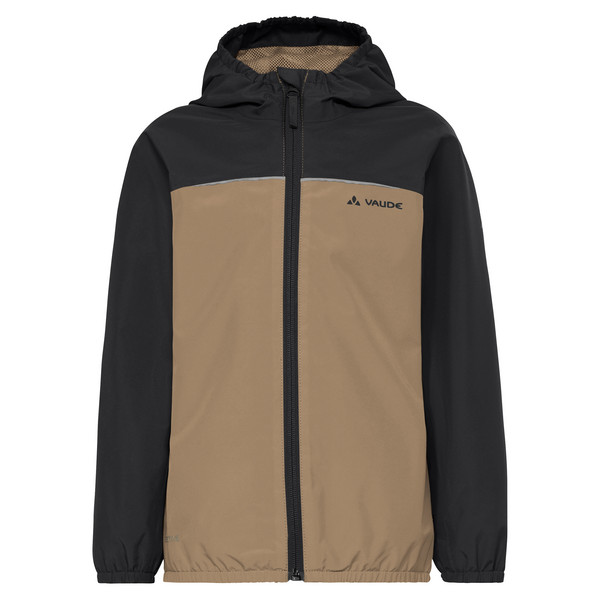 KIDS TURACO JACKET III Kinder - Regenjacke-BLACK/OAT