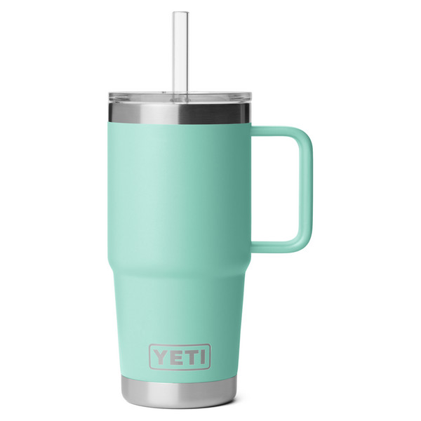 RAMBLER 25 OZ STRAW MUG 2.0 - Thermobecher-SEAFOAM