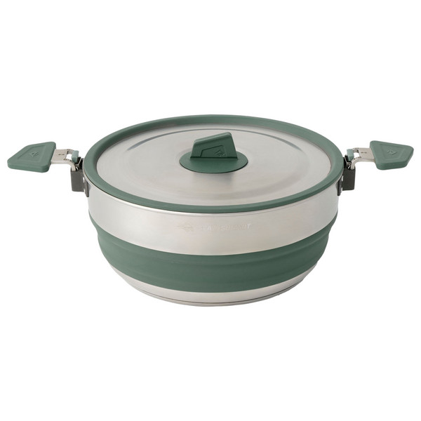 Sea to Summit DETOUR STAINLESS STEEL COLLAPSIBLE POT - Kochtopf Ansicht 1