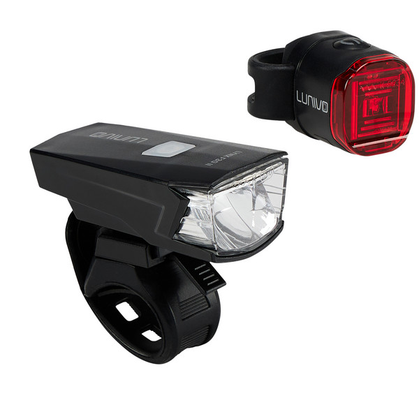 Lunivo LYNX F30II & LYNX R1 - Fahrradbeleuchtung Ansicht 1