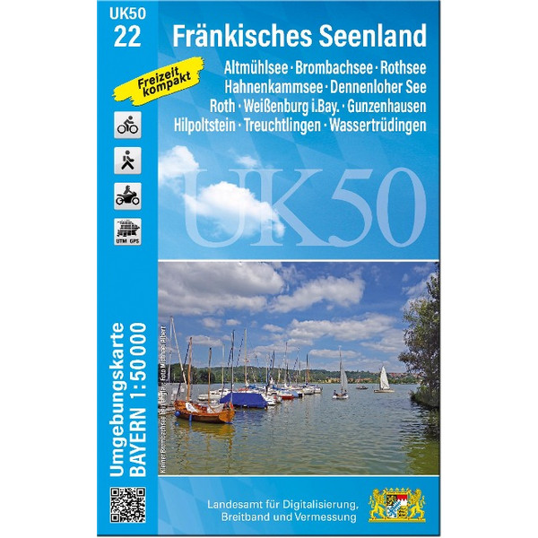 UK50-22 FRÄNKISCHES SEENLAND Ansicht 1