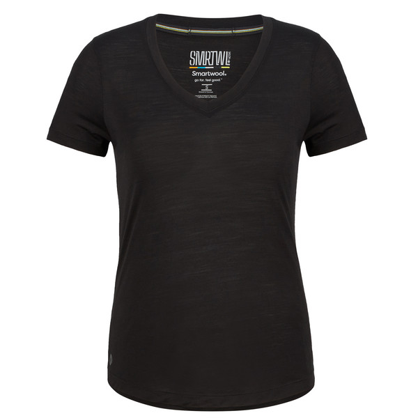 Smartwool WOMEN'S ACTIVE ULTRALITE V-NECK SHORT SLEEVE Damen - Funktionsshirt Ansicht 1