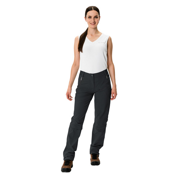 Vaude WOMEN'S FARLEY STRETCH CAPRI T-ZIP PANTS III Damen - Trekkinghose Ansicht 7