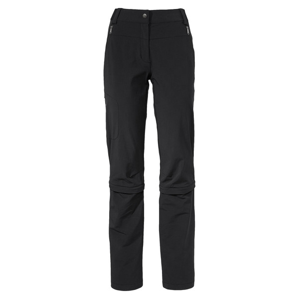 Vaude WOMEN'S FARLEY STRETCH CAPRI T-ZIP PANTS III Damen - Trekkinghose Ansicht 1