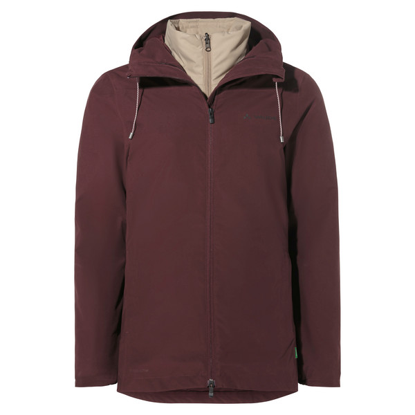 MINEO 3IN1 JACKET Damen - Doppeljacke-DARK OAK UNI