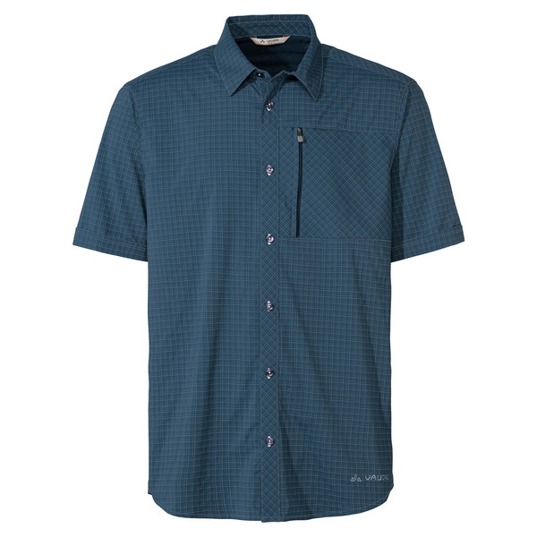 MEN'S SEILAND SHIRT IV Herren - Outdoor Hemd-DARK SEA