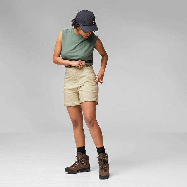 Fjällräven ABISKO HIKE ZIP-OFF TRS W Damen - Trekkinghose Ansicht 15
