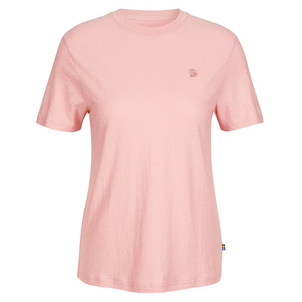 HEMP BLEND T-SHIRT W Damen - T-Shirt-CHALK ROSE