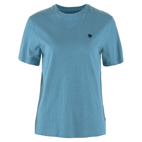 HEMP BLEND T-SHIRT W Damen - T-Shirt-DAWN BLUE
