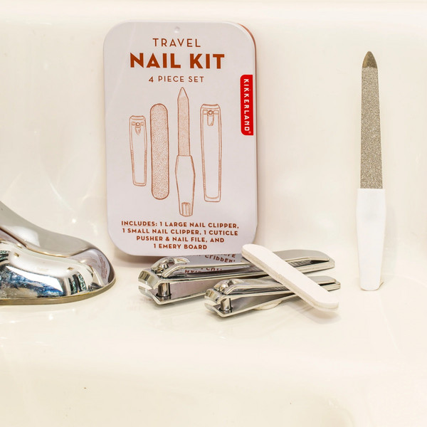 Kikkerland TRAVEL NAIL KIT - Nagelpflege Ansicht 2