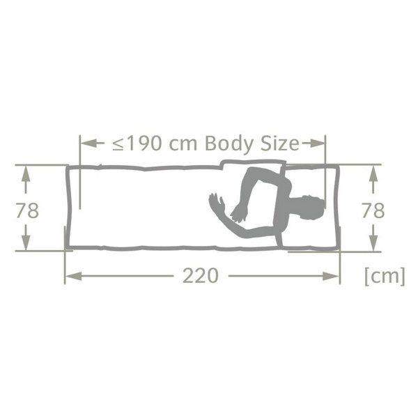 Vaude NAVAJO 100 II SYN - Kunstfaserschlafsack Ansicht 6