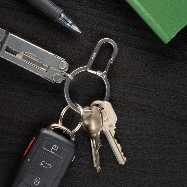 Nite Ize DUALPASS DUAL CHAMBER KEY RING - Schlüsselanhänger Ansicht 4