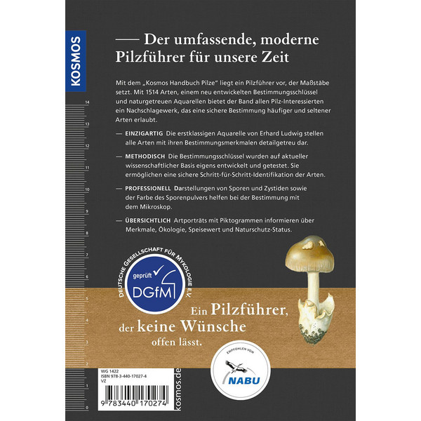 DAS KOSMOS-HANDBUCH PILZE - Pilz-Ratgeber Ansicht 2